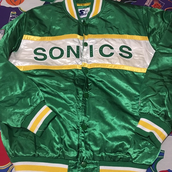STARTER Other - Vintage Starter Seattle SuperSonics satin Jacket